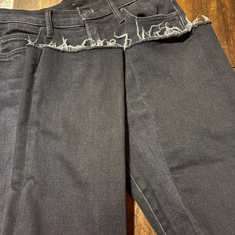 MOTHER High Rise Black Jeans - Picture 10 of 12